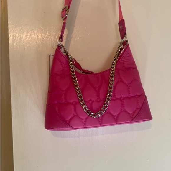 Pink Quilted Women's Bag - Picture 2 of 3